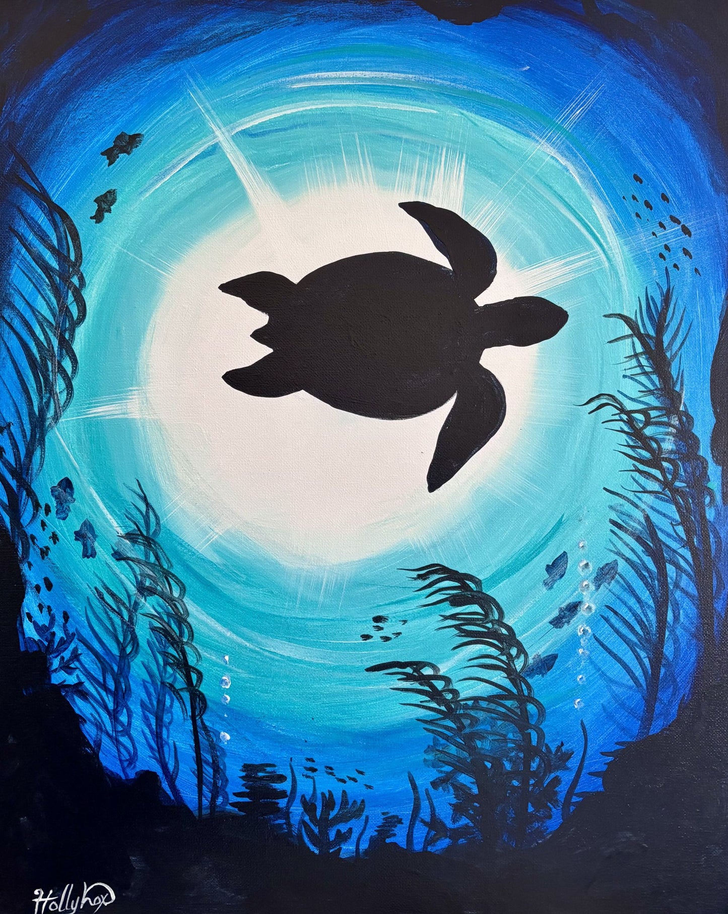 Beneath the Waves Fundraiser Paint Night