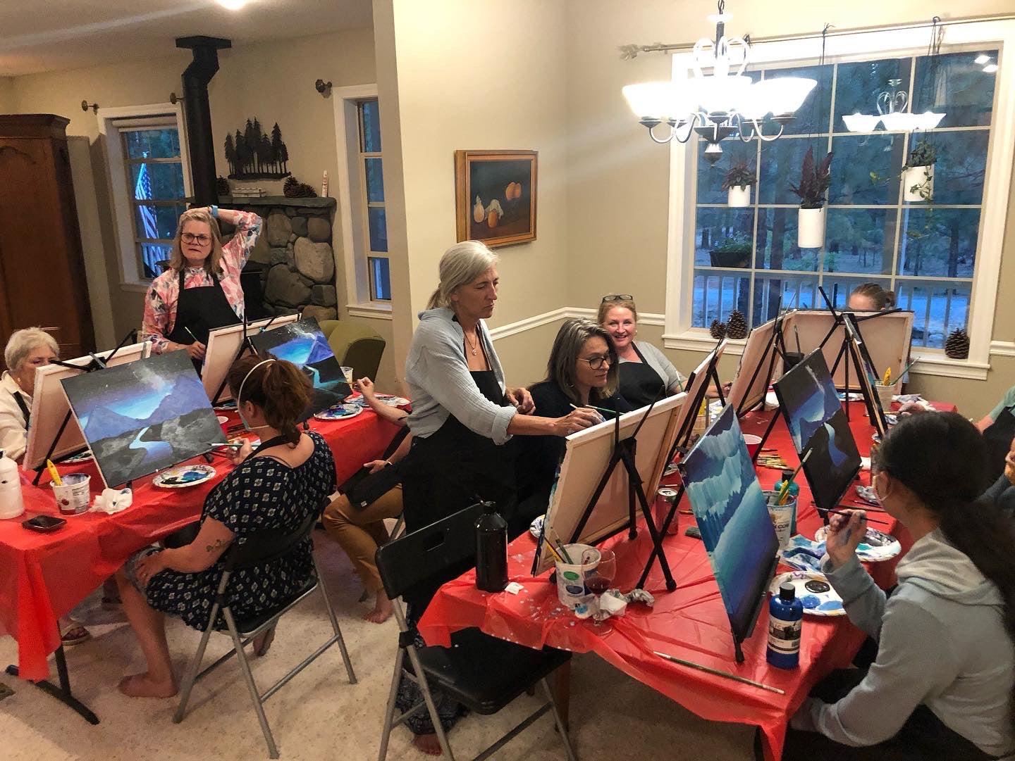 Private Group Paint Session-4 person minimum