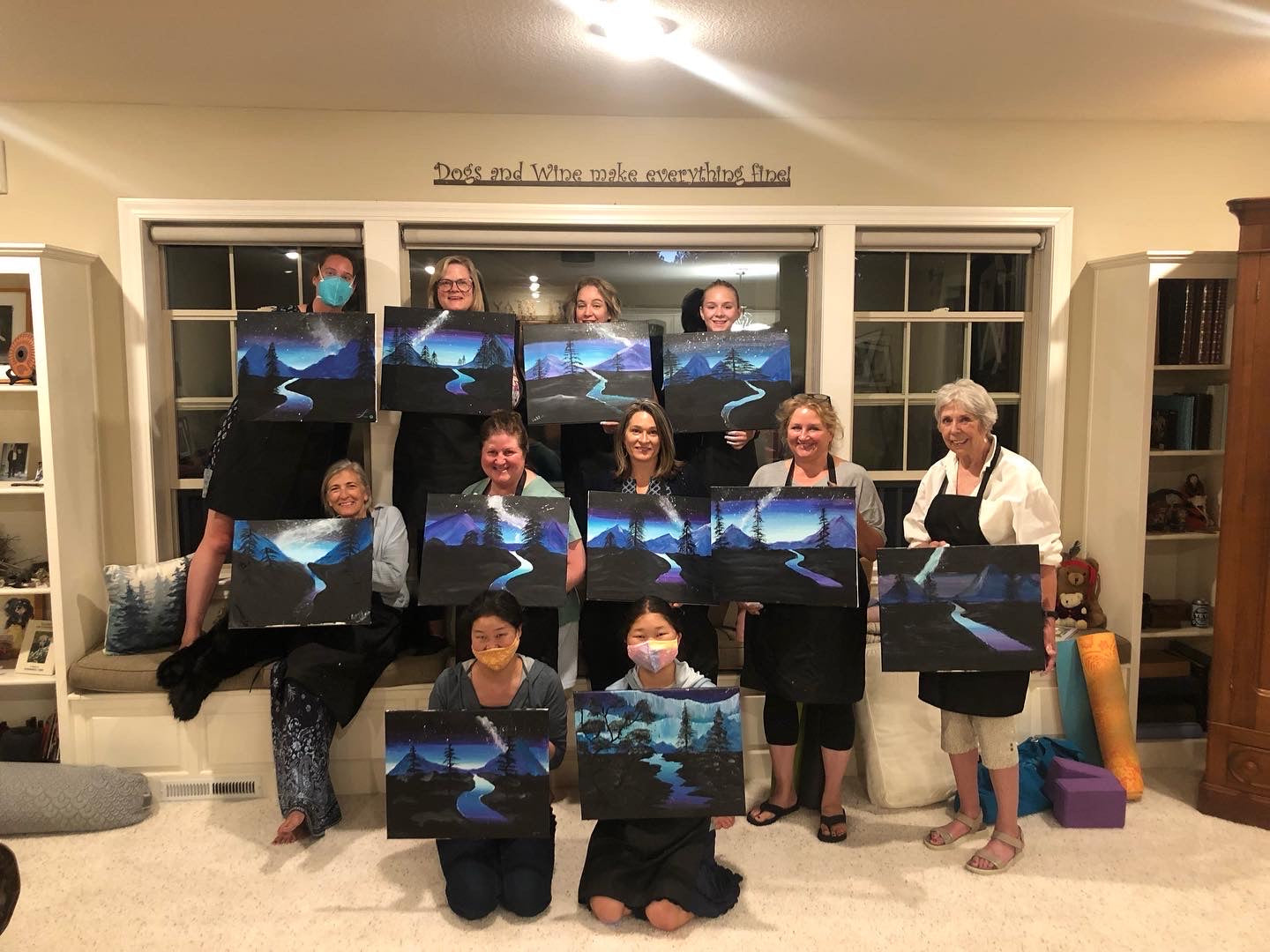 Private Group Paint Session-4 person minimum