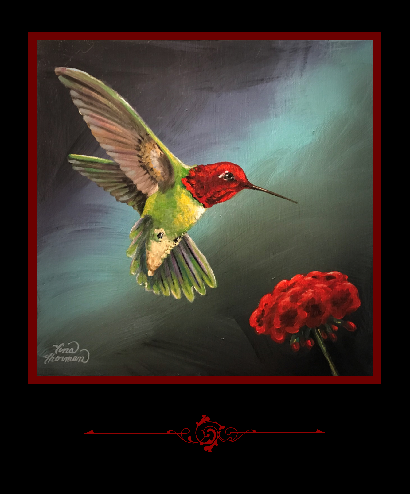 "Red Dazzler" Greeting Card Pack