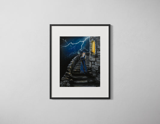 "Calm During the Storm" Art Print 8"x10"