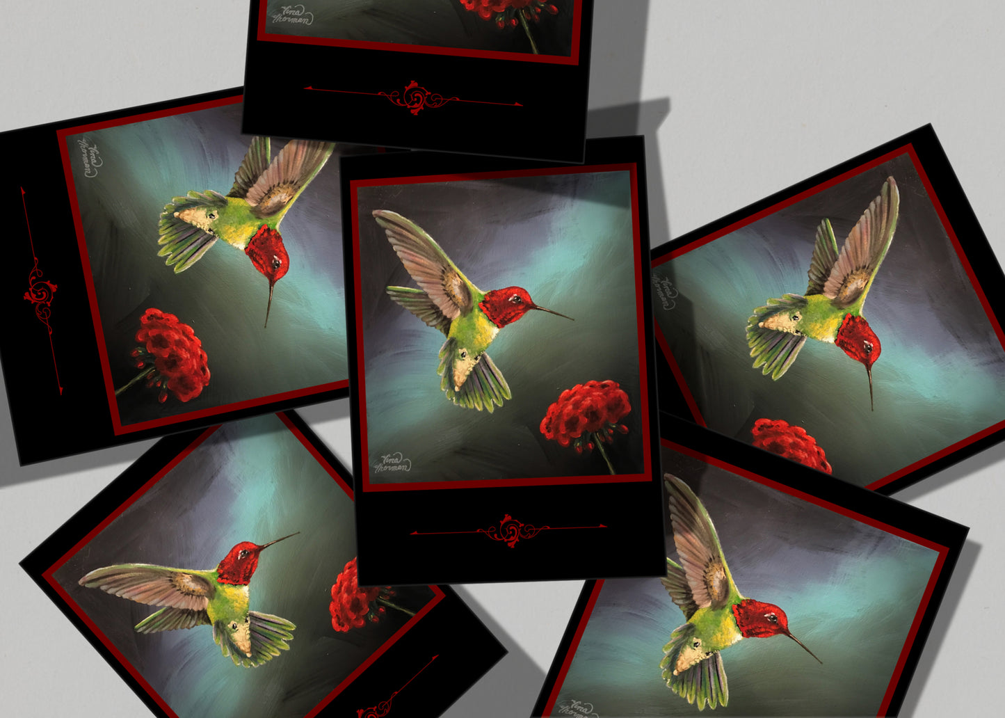 "Red Dazzler" Greeting Card Pack