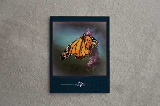 "Gentle Wings" Greeting Card-single