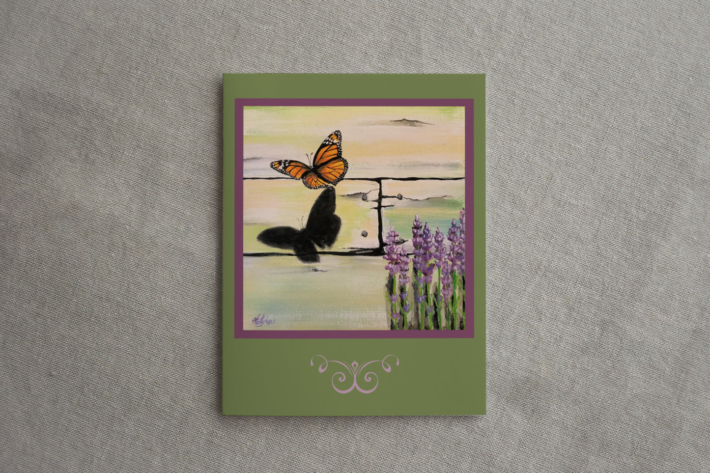 "Monarch's Shadow" Greeting Card Pack